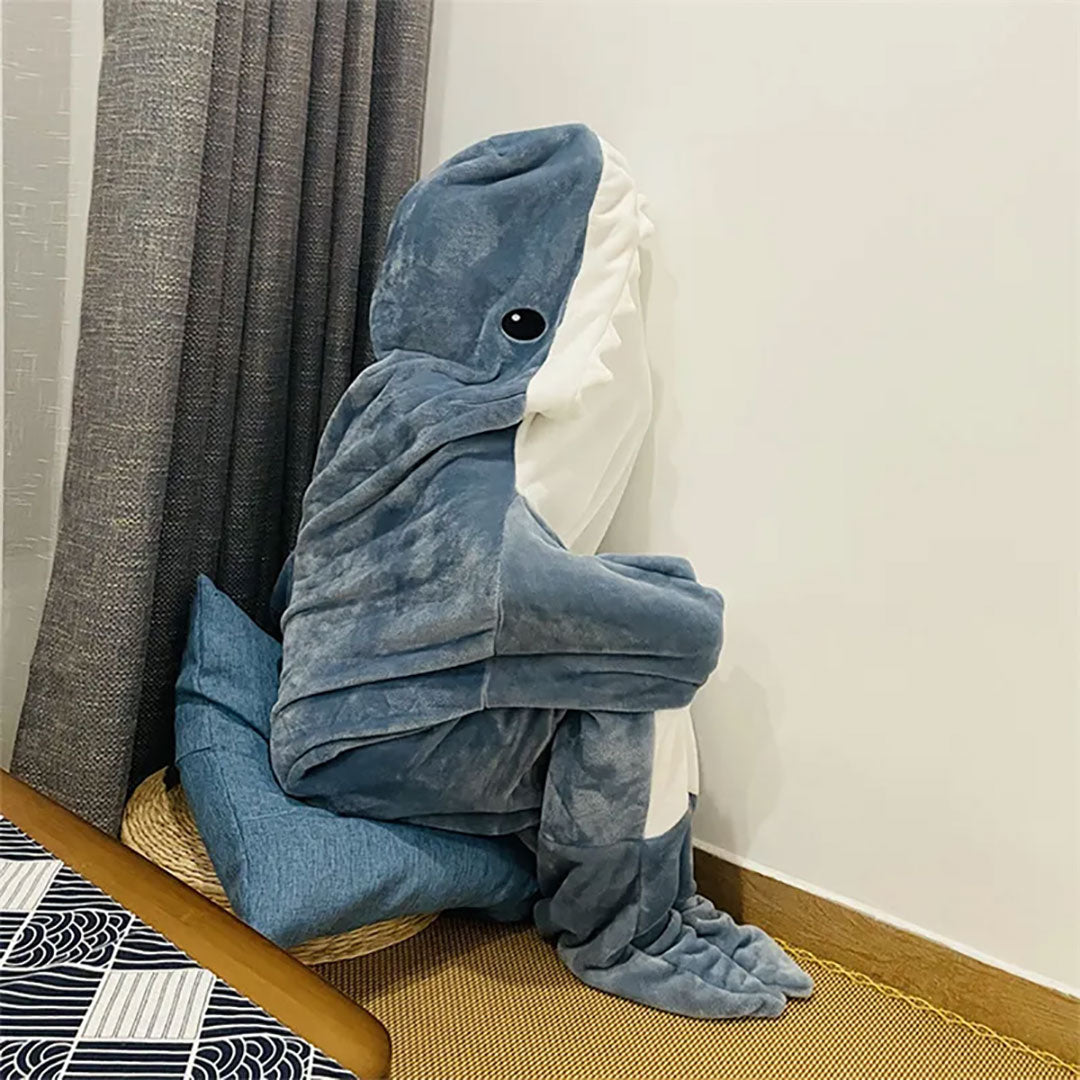 Shark throw online blanket